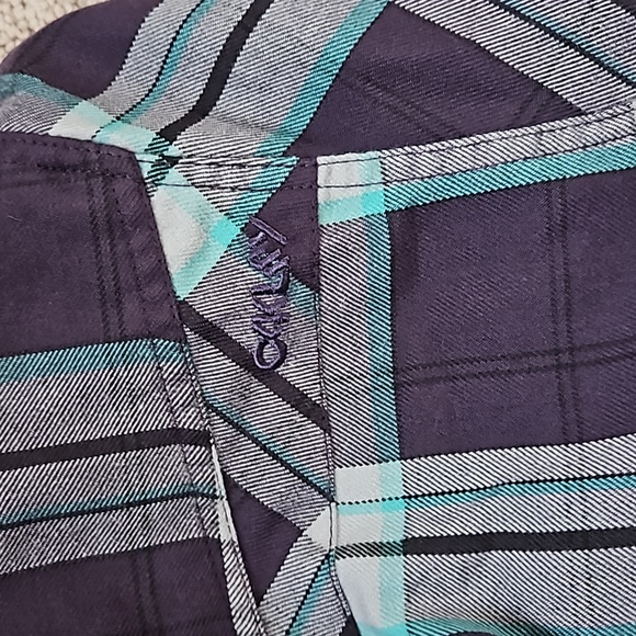 Oakley plaid button-up - Picture 5 of 7